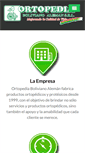 Mobile Screenshot of ortopediabolivianoaleman.com